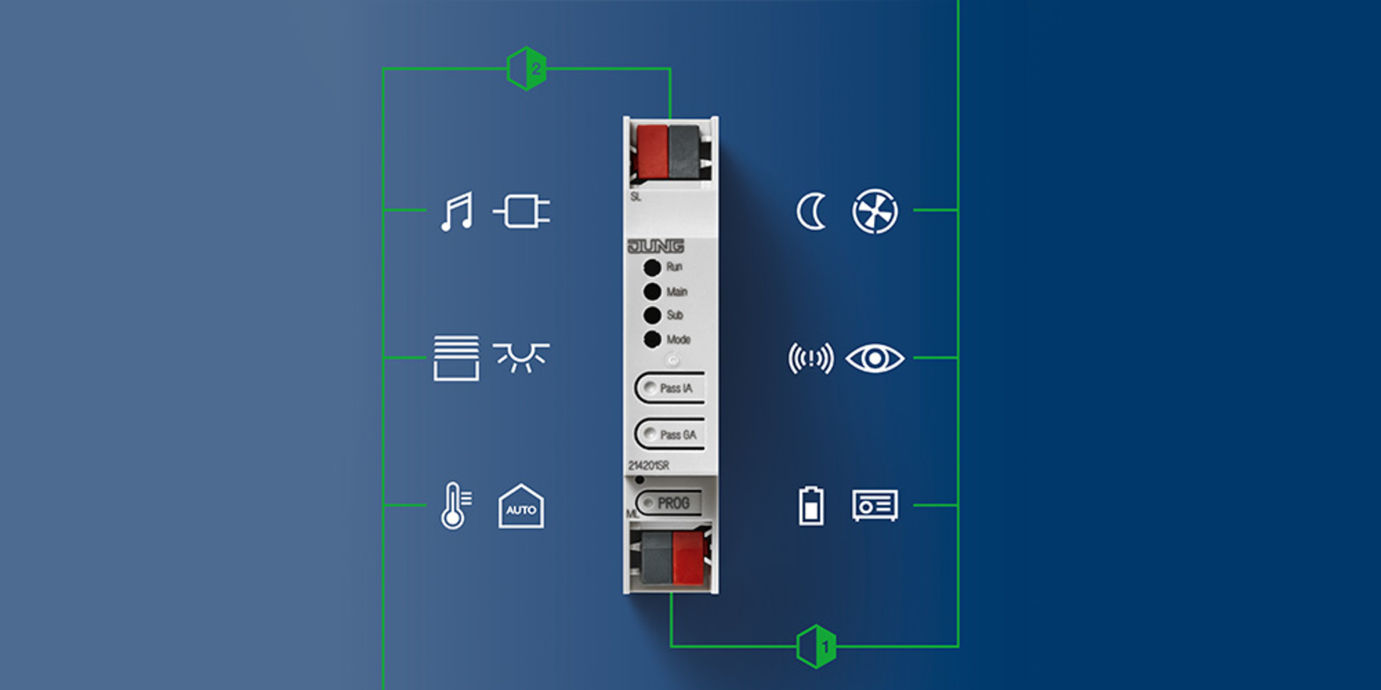 KNX Bereichs- und Linienkoppler bei Elektroanlagenbau Tischer, Exner UG (haftungsbeschränkt) & Co.KG in Ilmenau